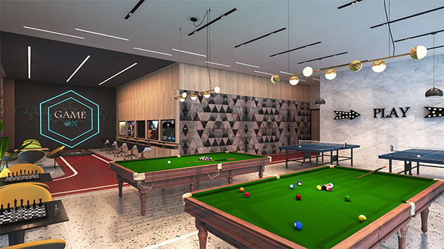 Games Room - CasaGrand Millenia Chennai