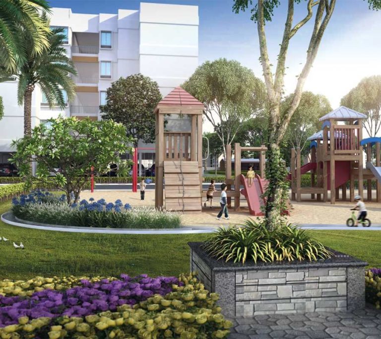 Kids Play Area - TVS Emerald Flourish Apartments