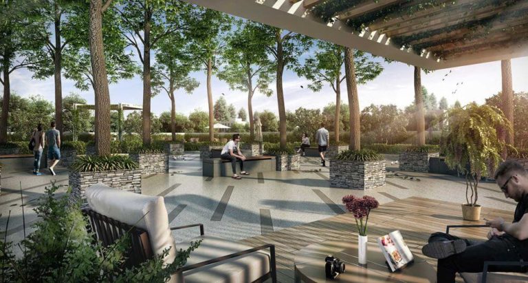 Landscaped Gardens - TVS Emerald Flourish Apartments