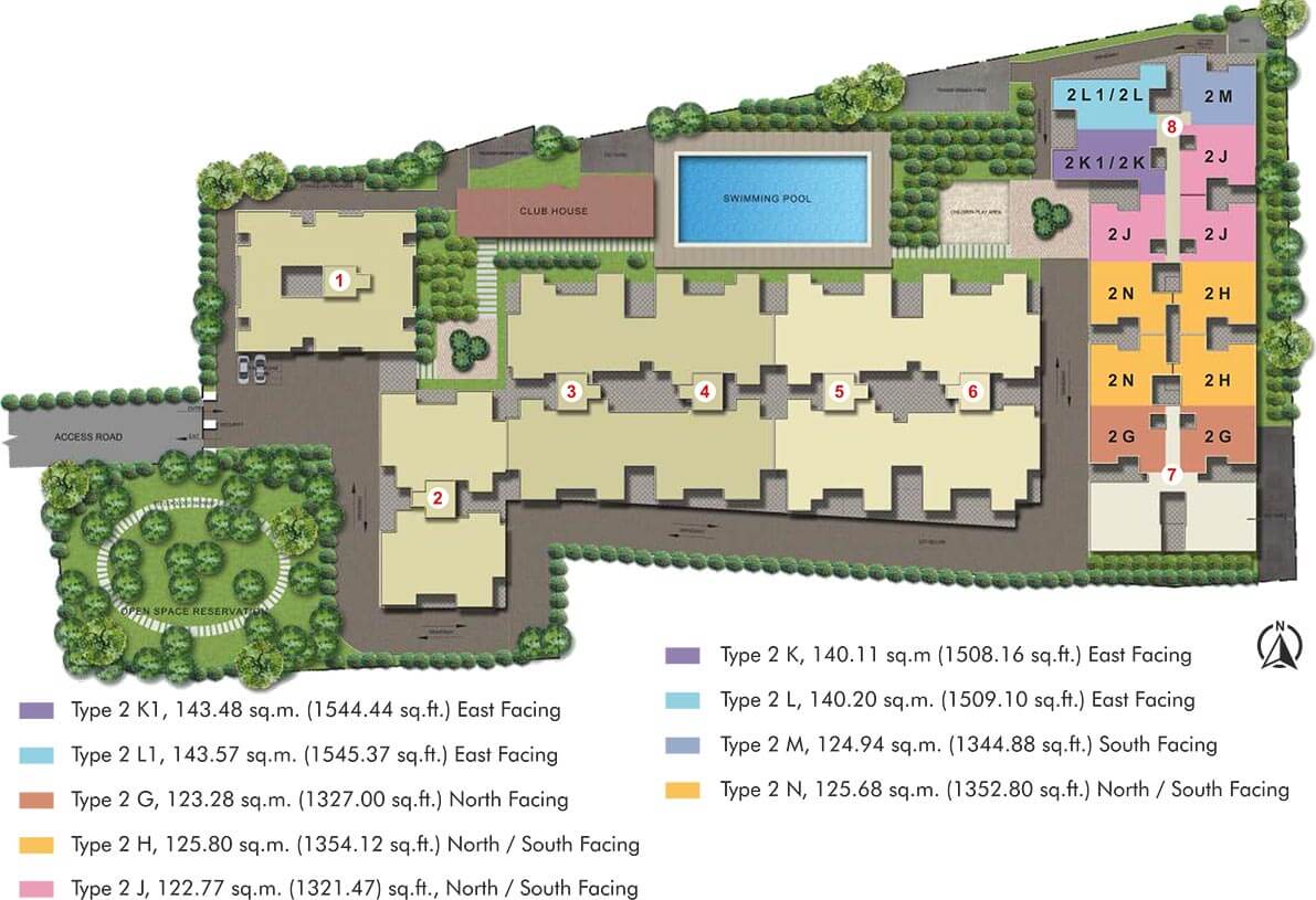 Master Plan - Sobha Serene Porur Chennai