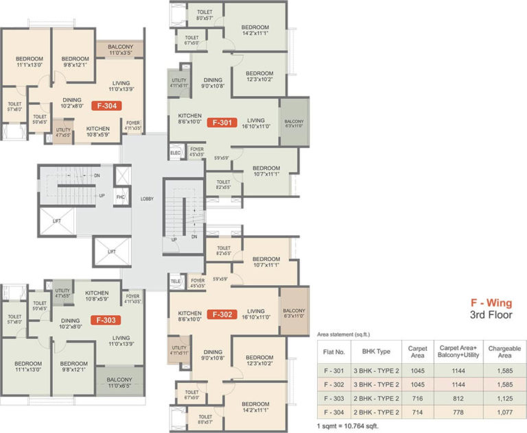 Tower F 3rd Floor - Rohan Upavan