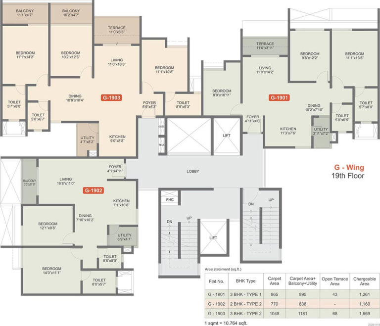 Tower G 19th Floor - Rohan Upavan