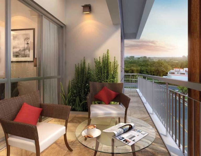 Balcony - TVS Emerald Green Acres