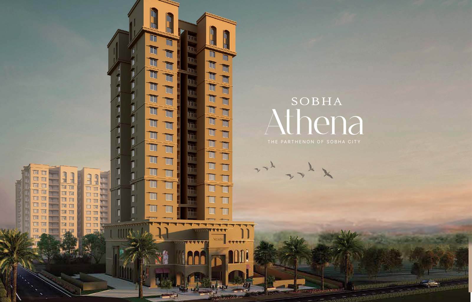 Main Elevation - Sobha City Athena