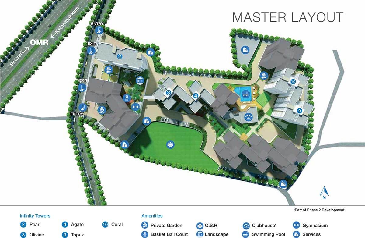 Master Plan - Godrej Azure Chennai