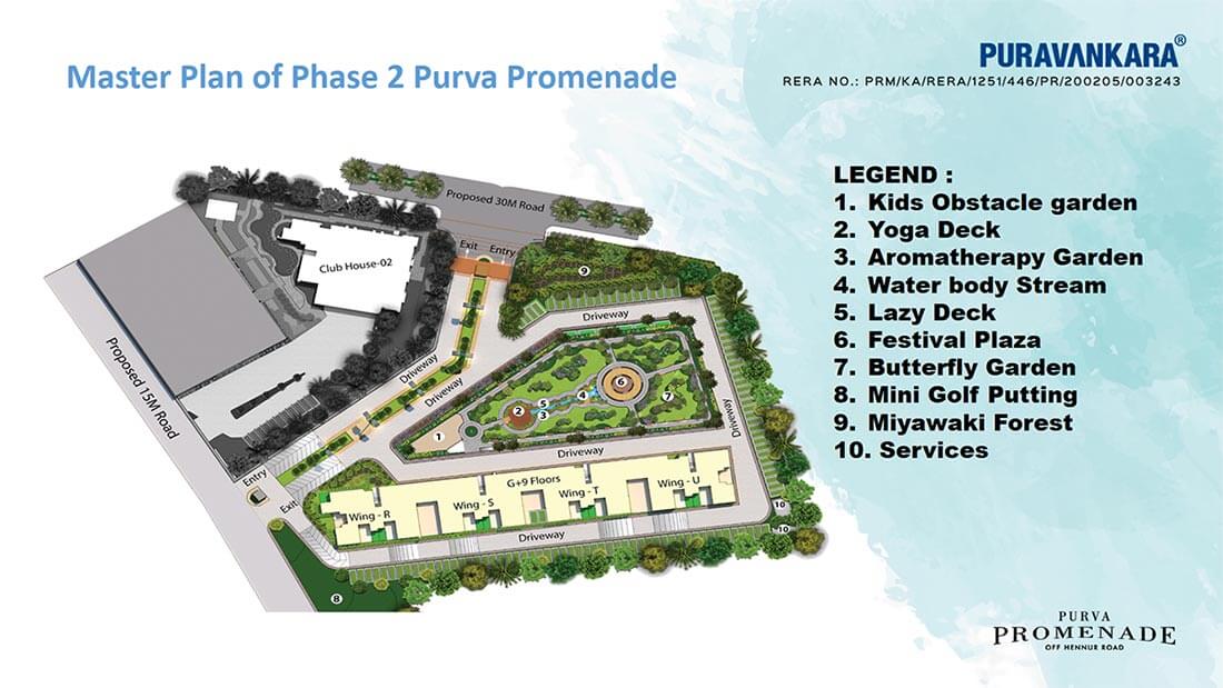 Master Plan - Purva Promenade Hennur