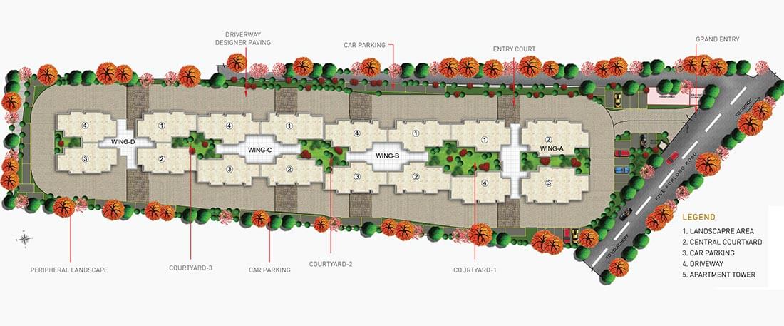Master Plan - Purva Somerset House Guindy