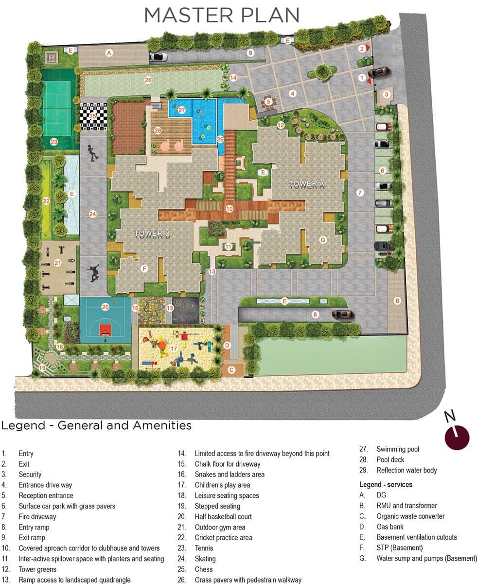 Master Plan - Salarpuria Sattva Signet Salarpuria Signet