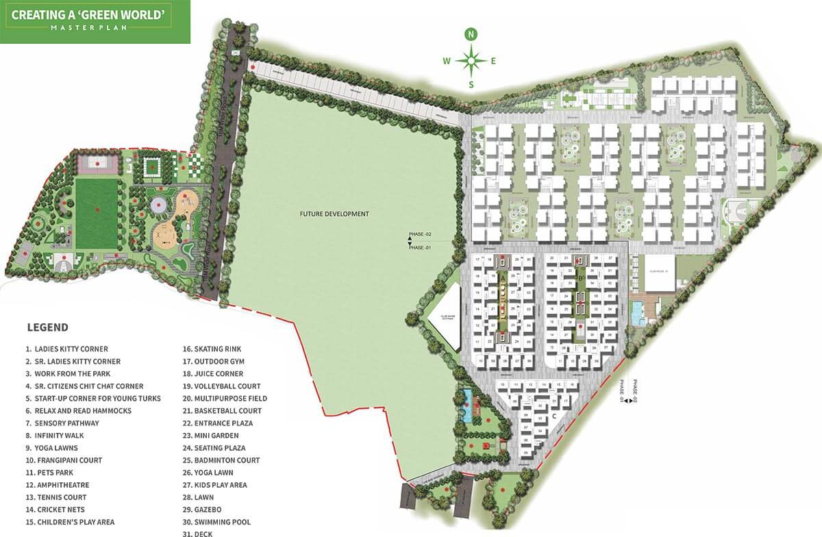 Master Plan - Urbanrise Spring Is In The Air - Urbanrise Springs