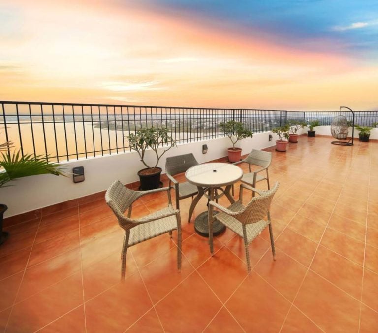Terrace Balcony View - Alliance Orchid Springss