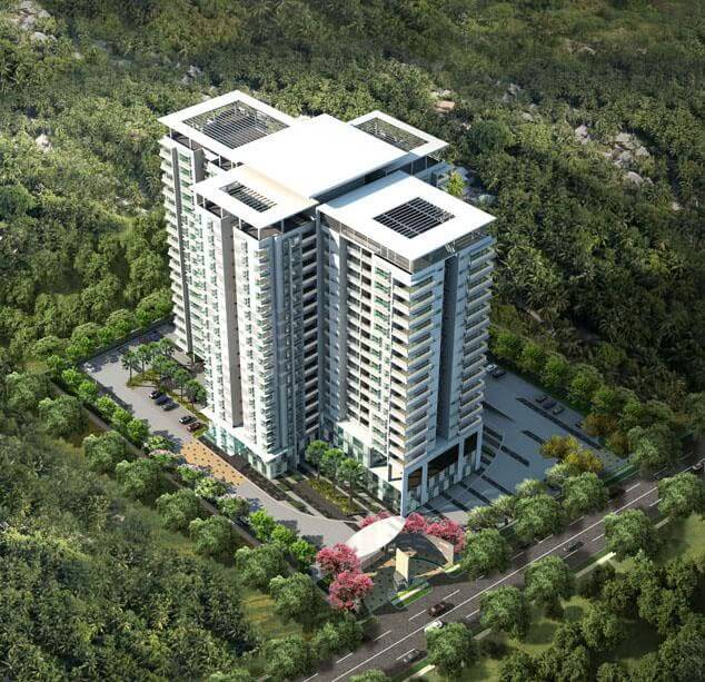 Aerial View - TVH Quadrant Adyar Chennai