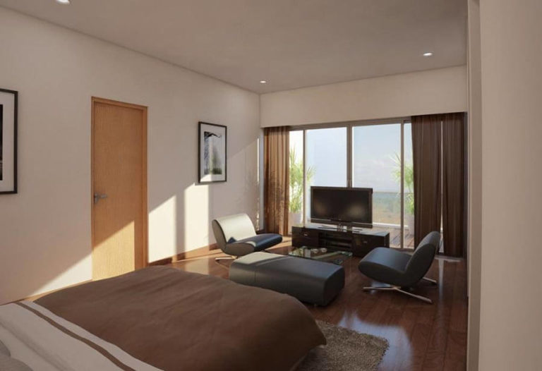 Bedroom A - TVH Quadrant Adyar Chennai