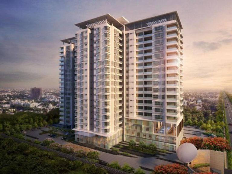 Elevation A - TVH Quadrant Adyar Chennai