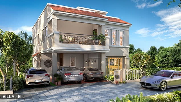 Elevation2 - CasaGrand Solitaire Villas Coimbatore