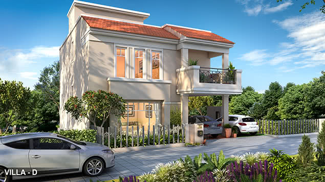Elevation3 - CasaGrand Solitaire Villas Coimbatore