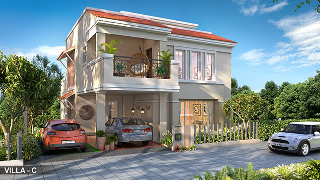Elevation4 - CasaGrand Solitaire Villas Coimbatore