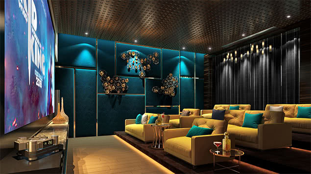 Home-theater - CasaGrand Solitaire Villas Coimbatore
