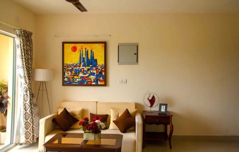 Interior Living Room - TATA Santorini Chennai