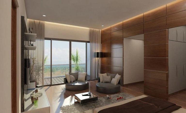 Living Area - TVH Quadrant Adyar Chennai