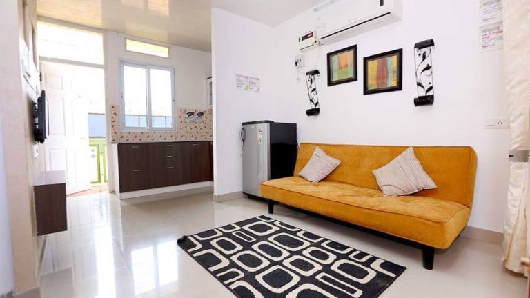Living Kitchen - Mahindra Happinest Avadi Chennai