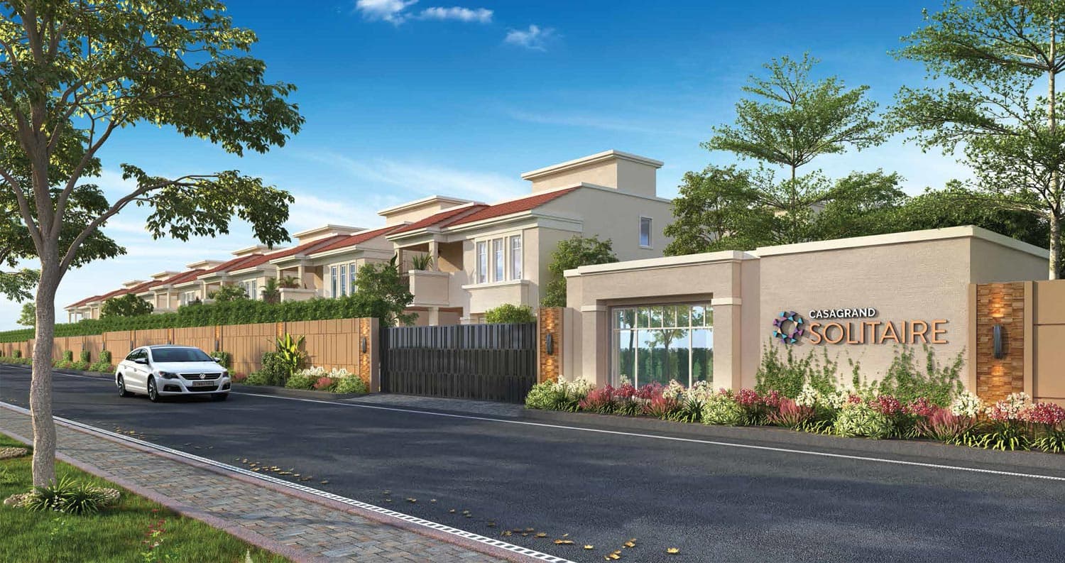 Main View - CasaGrand Solitaire Villas Coimbatore
