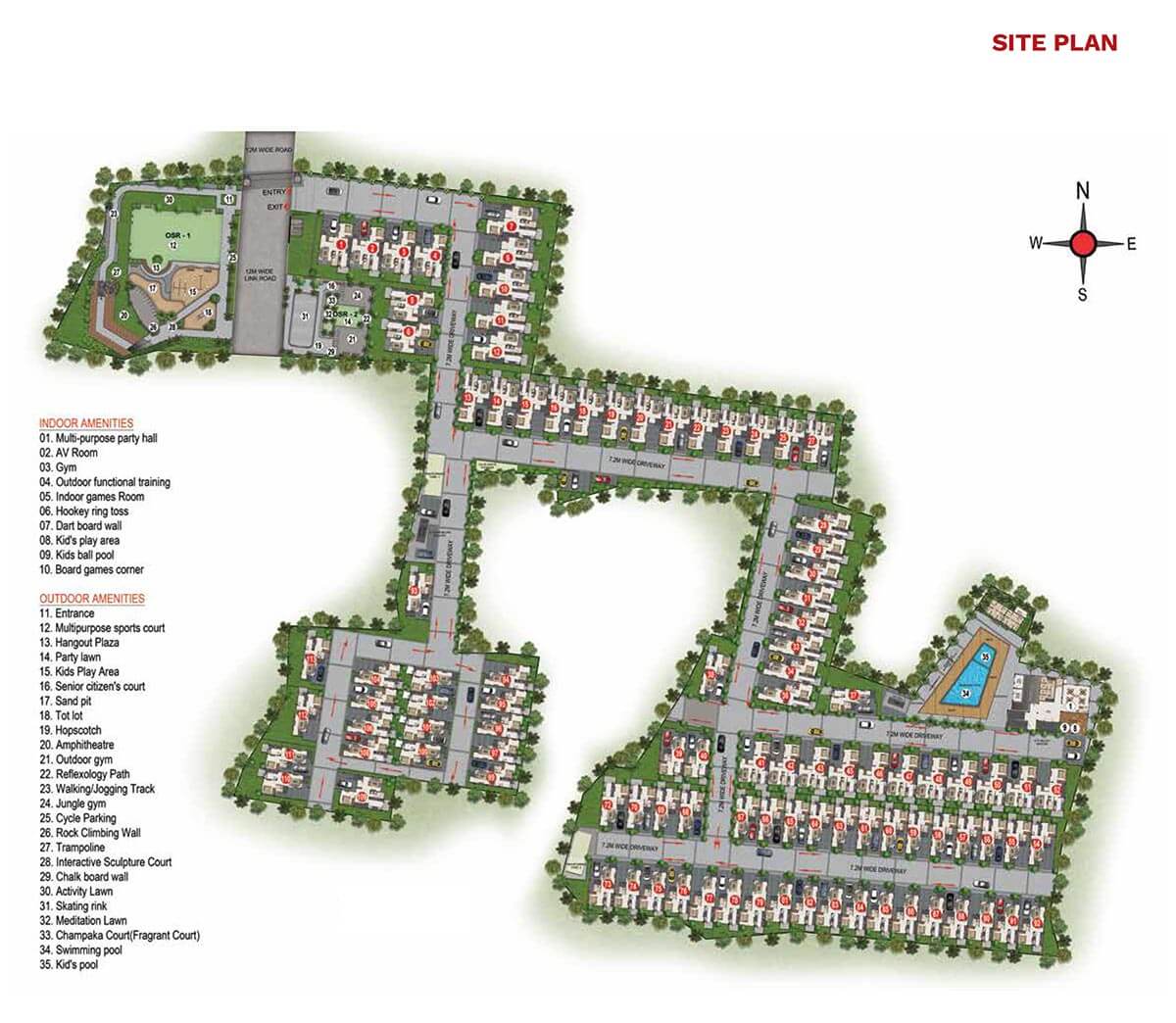 Master Plan - CasaGrand Vistaaz Chennai