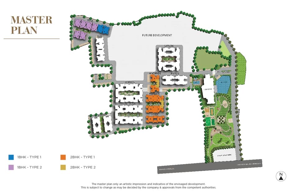 Master Plan - TATA Santorini Chennai