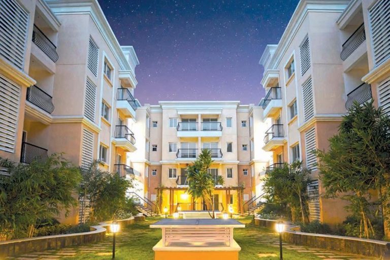 Night View - TATA Santorini Chennai