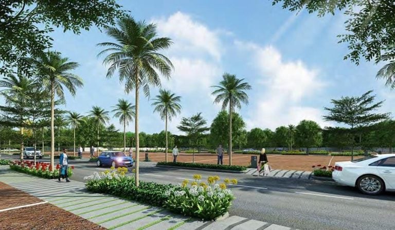 Roadways - Prestige Park Drive Plots Devanahalli