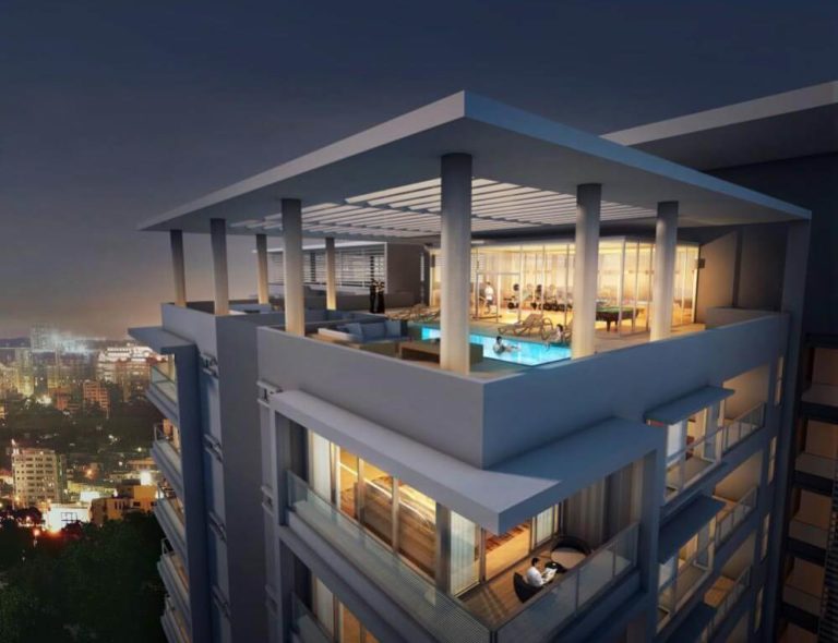 Rooftop View - TVH Quadrant Adyar Chennai