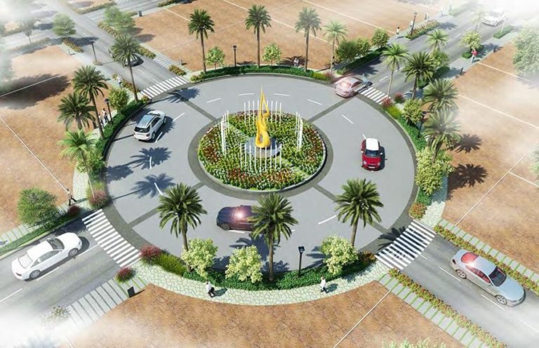 Roundabout - Prestige Park Drive Plots Devanahalli