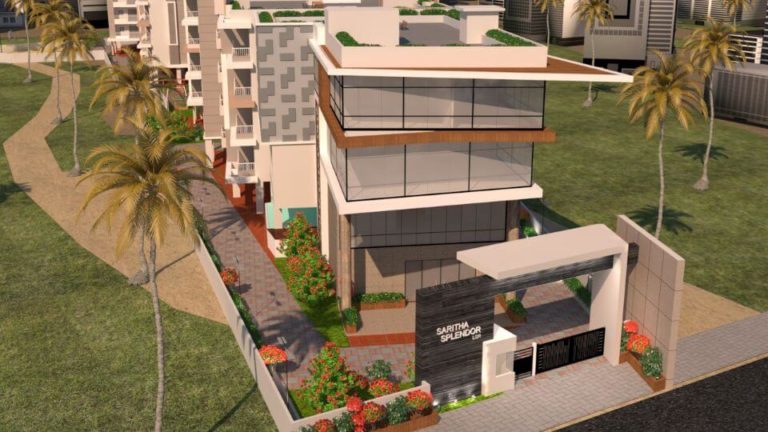 Saritha Splendor LSR Aerial View