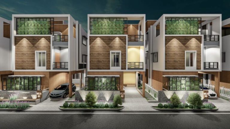 Elevation 1 - Radiance Blossom Villas