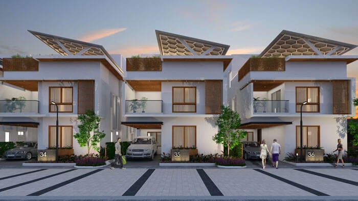 Elevation 3 - 42 Mark One Villas