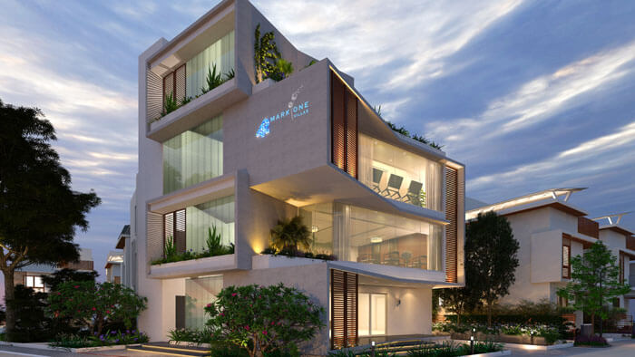 Elevation 5 - 42 Mark One Villas