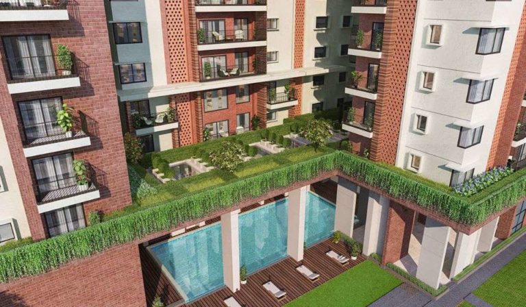 Pool-Top-View - Koncept Ambience Downtown Bangalore