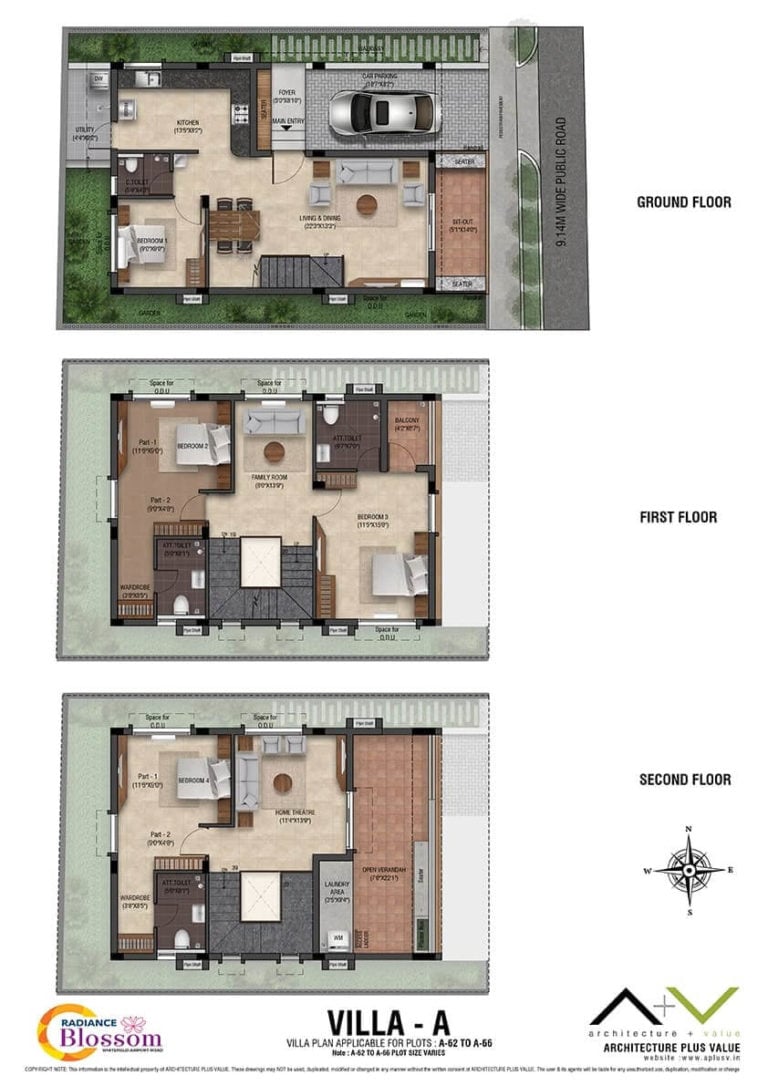 Villa Type A - Radiance Blossom Villas