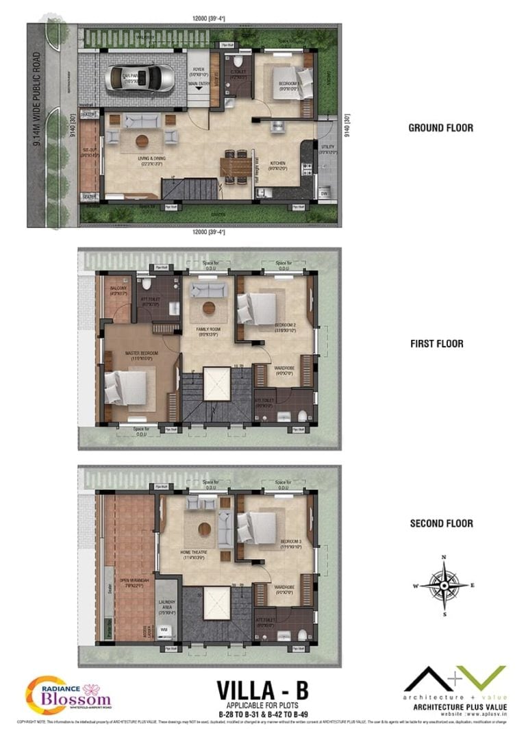 Villa Type B - Radiance Blossom Villas