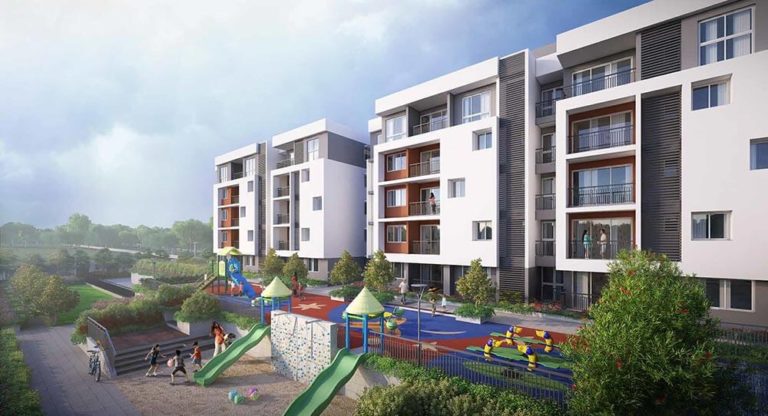 Elevation B - Adarsh Pinecourt Hennur