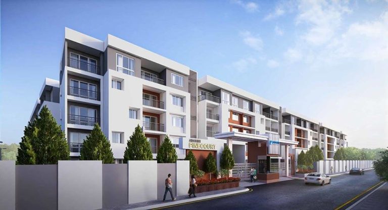 Elevation D - Adarsh Pinecourt Hennur
