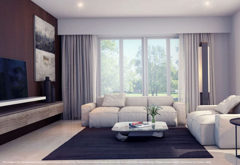 Interior Family Room - Adarsh Wisteria Villas