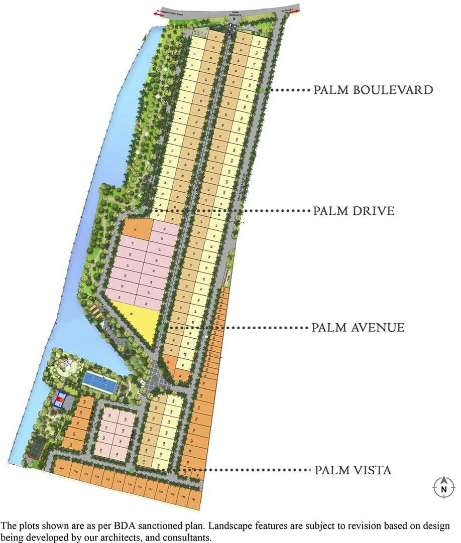 Master Plan Main - DRA Palm Lakeside Ranka Palm Lakeside