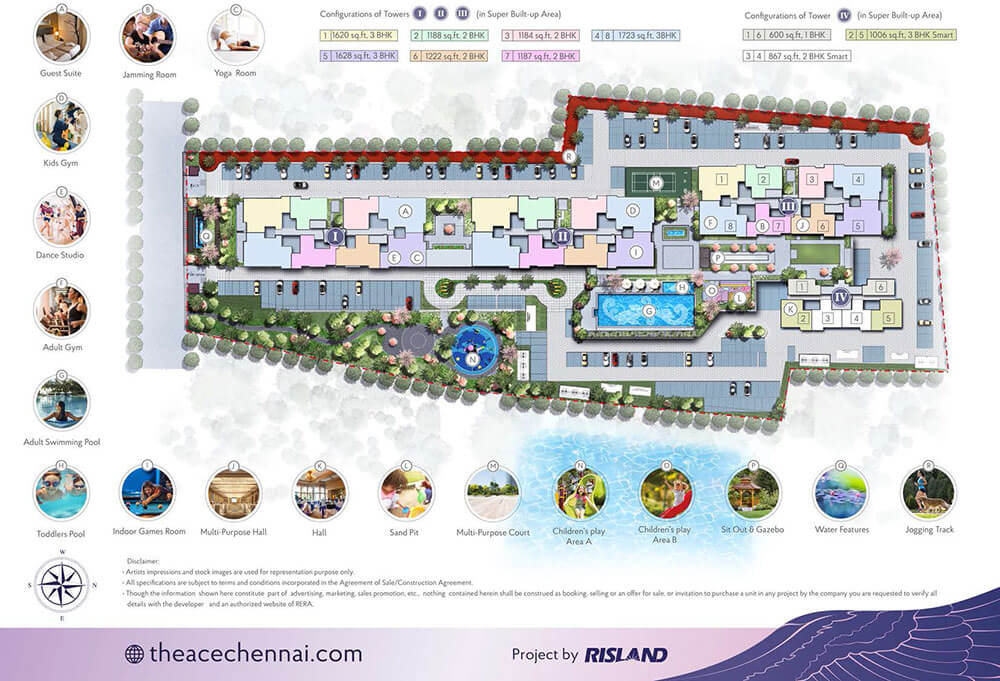 Master Plan - Risland The Ace Chennai