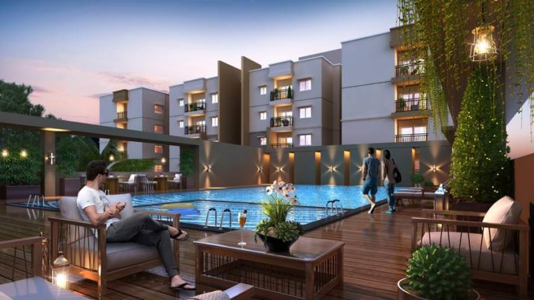 Terrace Pool - Ramky One Harmony Hyderabad