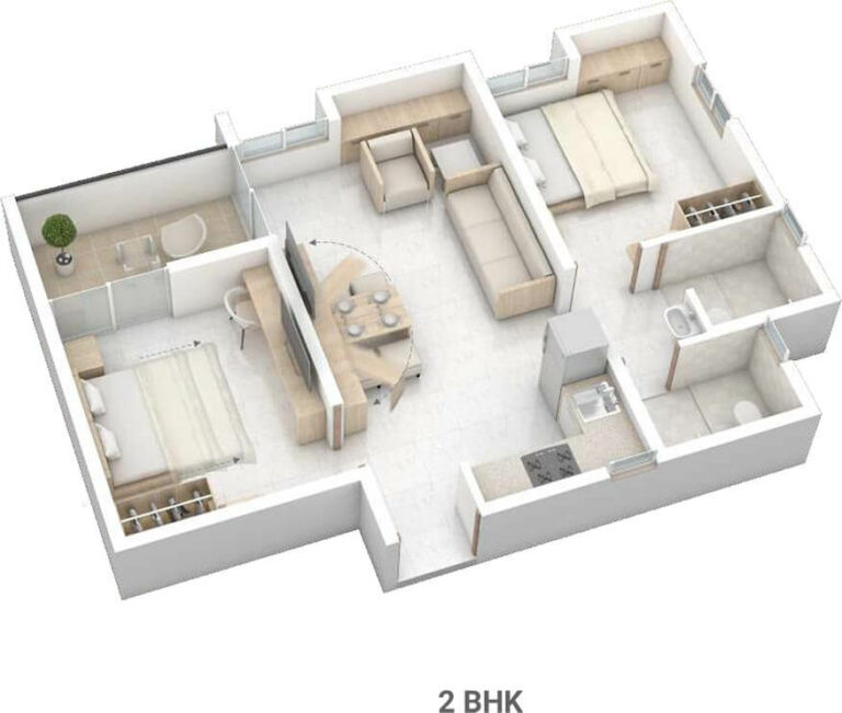 2 BHK - Rohan Anand Somatane