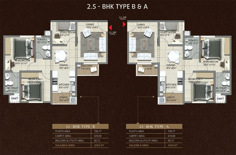 2.5 BHK - 1034 - The Poem by Shriram