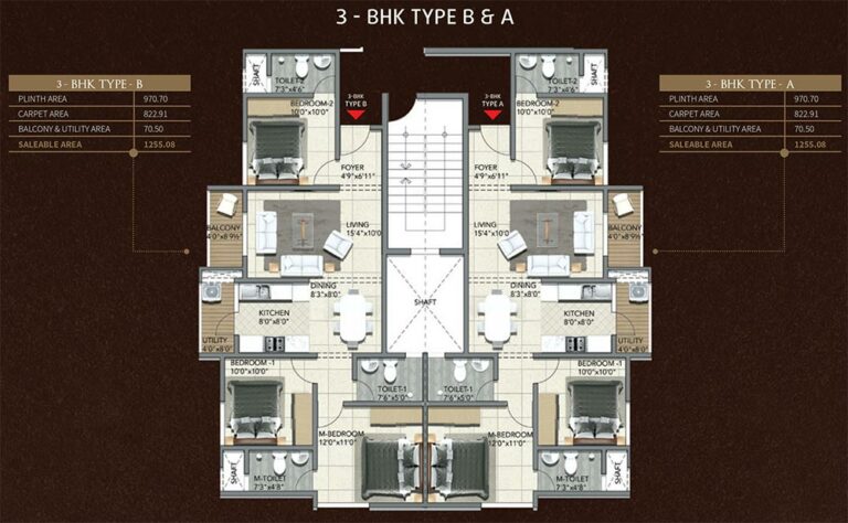 3 BHK - 1255 - The Poem by Shriram