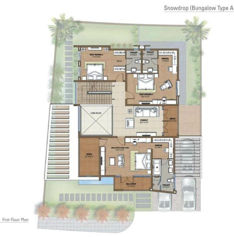 First Floor Bungalow A - Prestige White Meadows
