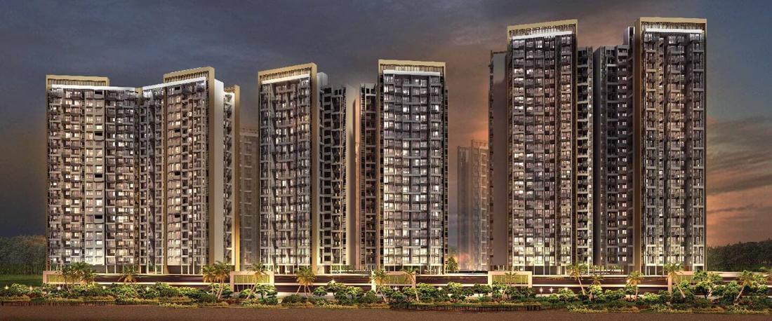 Main Elevation - Purva Silversands Pune