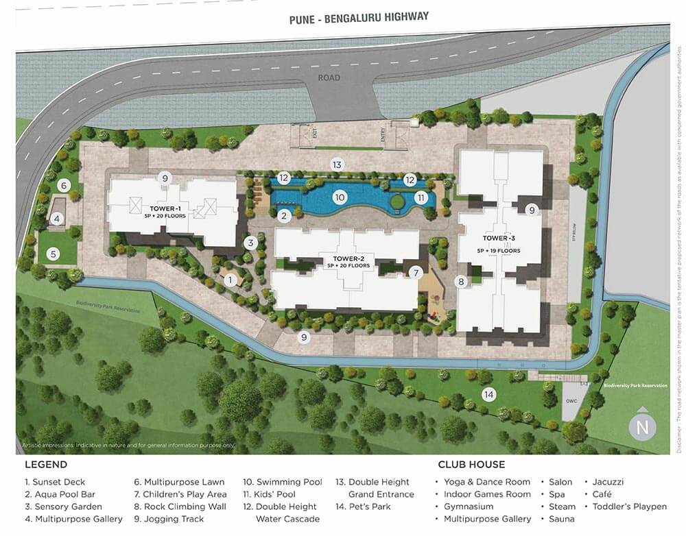 Master Plan - Sobha Nesara Kothrud